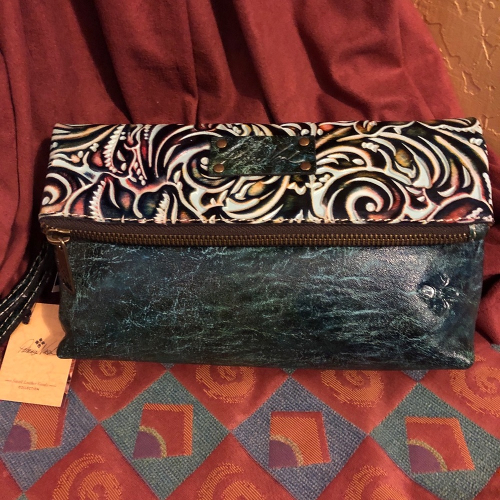 Patricia Nash Valerie Fold Over Wristlet- NWT